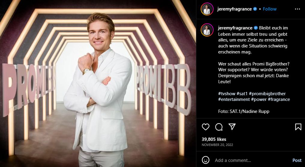 Jeremy Fragrance Vermögen Jeremy Fragrance Vermögen