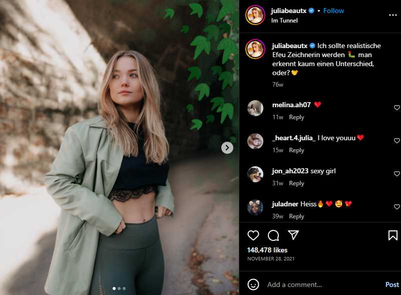 Julia Beautx Herkunft