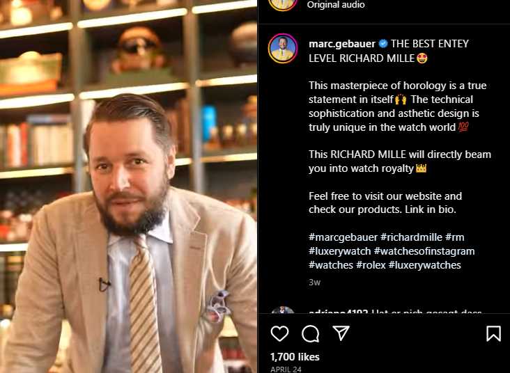 Marc Gebauer Vermögen