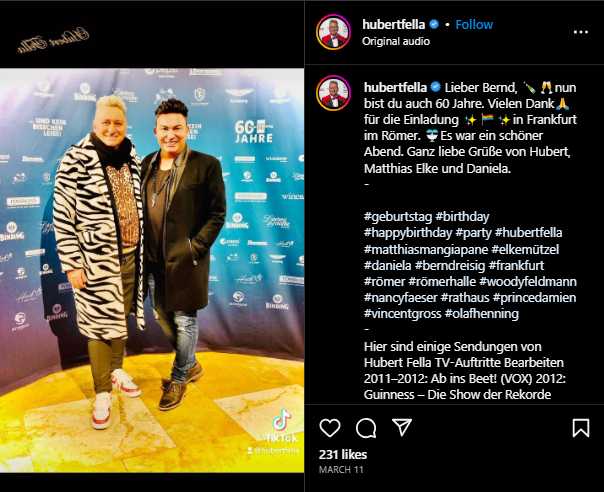 Hubert Fella Vermögen Hubert Fella Vermögen