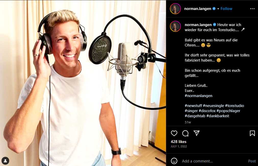 Norman Langen Vermögen Norman Langen Vermögen