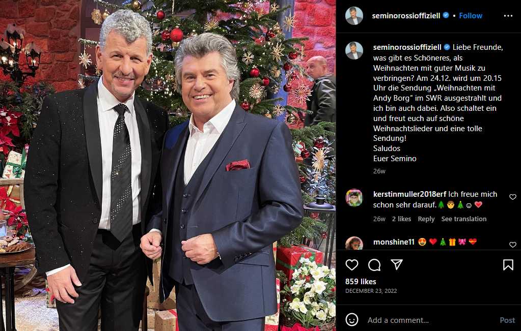 Semino Rossi Vermögen