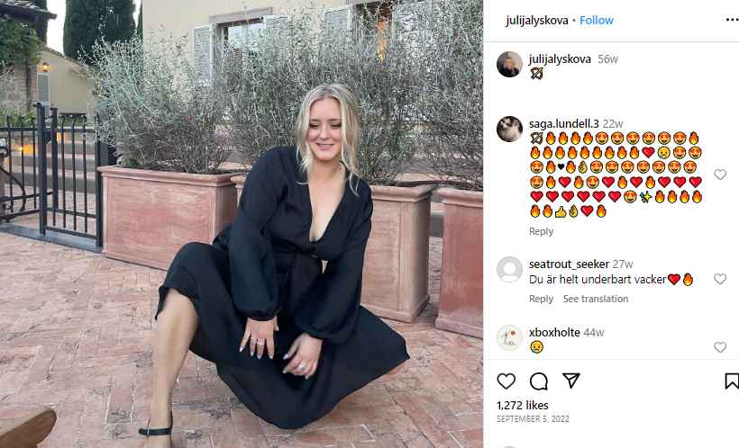 Julia Lyskova Pojkvän