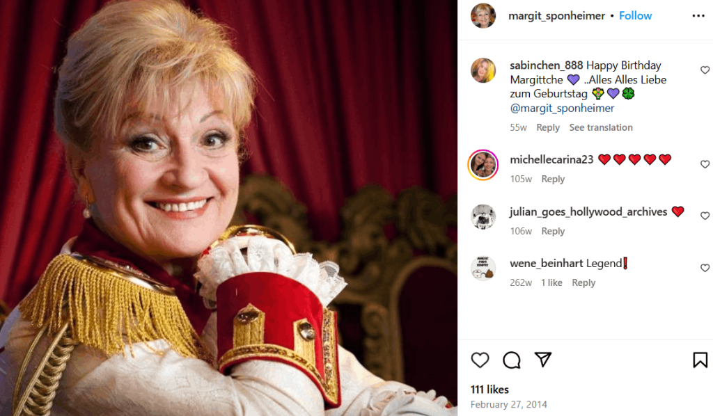 Margit Sponheimer Alter